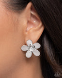 Paparazzi Blooming Boutique- Silver Earrings