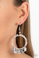 Paparazzi Bohemian Beach Blast- White Earrings