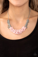 Paparazzi Bonus Points - Pink Pearls Necklace