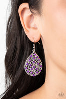 Paparazzi Botanical Berries - Purple Earrings