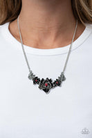 Paparazzi Botanical Breeze - Red Necklace