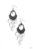 Paparazzi Botanical Escape - White Earrings