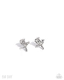 Paparazzi Boutonnière Bravado- Silver Earcuff