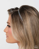 Paparazzi Braided Behavior- Silver Headband