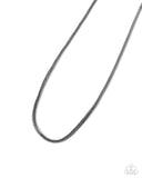 Paparazzi Breaking Away- Black Necklace