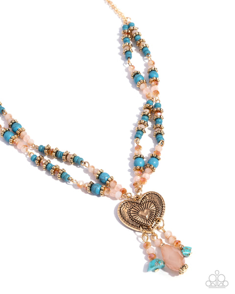 Paparazzi Breathe a Sigh of Relief- Multi Necklace
