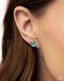 Paparazzi Breathtaking Birthstone - Blue Light Blue Studs