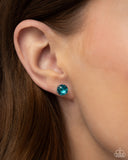 Paparazzi Breathtaking Birthstone - Blue Studs