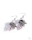 Paparazzi Brilliant Bells- Pink Earrings