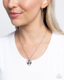Paparazzi Brilliant Birds - Silver Necklace