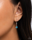 Paparazzi Broaching Beauty- Blue Necklace
