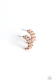 Paparazzi Bubbling Beauty - Rose Gold Tiny Hoops