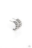 Paparazzi Bubbling Beauty - Silver Tiny Hoops