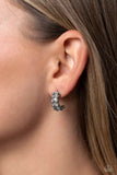 Paparazzi Bubbling Beauty - Silver Tiny Hoops