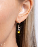 Paparazzi Buckingham Bow- Yellow Necklace