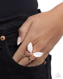 Paparazzi Butterfly Benefit- Copper Ring