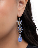 Paparazzi Butterfly Blend- Blue Earrings