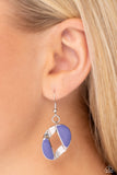 Paparazzi CURB Craze - Blue Chain Necklace