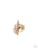 Paparazzi California Conch- Gold Ring