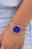 Paparazzi Candescent Cats Eye - Blue Bracelet