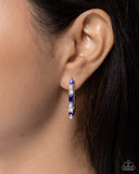Paparazzi Captivating Collection- Blue Earrings
