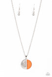Paparazzi Captivating Contrast - Orange Neckalce