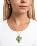 Paparazzi Carefree Cactus - Copper
