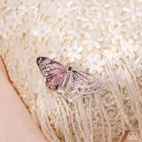 Paparazzi Carefree Canvas- Brown butterfly Ring