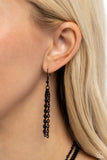 Paparazzi Carefree Confidence - Silver Gunmetal Heart Necklace