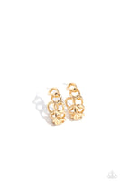 Paparazzi Casual Confidence - Gold Hoops Earrings