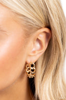 Paparazzi Casual Confidence - Gold Hoops Earrings