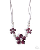 Paparazzi Cats Eye Calm- Purple Necklace