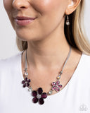 Paparazzi Cats Eye Calm- Purple Necklace