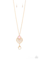 Paparazzi Celestial Charisma - Gold Necklace Lanyard