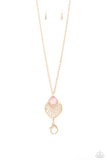 Paparazzi Celestial Charisma - Gold Necklace Lanyard