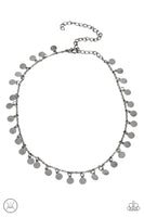 Paparazzi Champagne Catwalk - Black Necklace