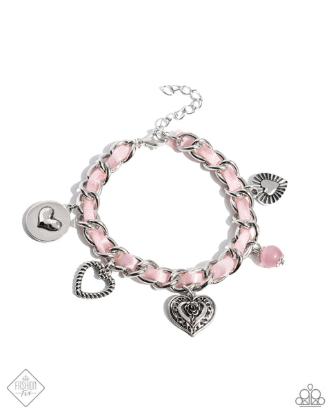 Paparazzi FF OCT '24 Charming Contender - Pink Bracelet