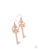 Paparazzi Château Chic- Gold Earrings