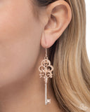 Paparazzi Château Chic- Gold Earrings