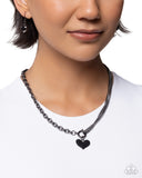 Paparazzi Cheerful Cupid- Black Necklace