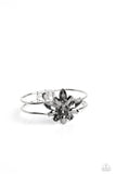 Paparazzi Chic Corsage - Silver Bracelet
