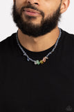 Paparazzi Chiseled Craving - Silver Urban Necklace