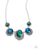 Paparazzi City Color - Green Necklace