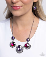 Paparazzi City Color - Purple Neckkace