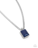 Paparazzi Clandestine Color- Blue Necklace