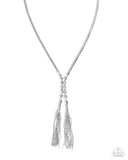 Paparazzi Classical Movement- White Necklace