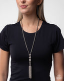 Paparazzi Classical Movement- White Necklace