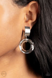 Paparazzi Clear Out! - White Earrings