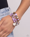 Paparazzi Cloudy Chic - Purple