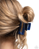 Paparazzi Coastal Clip- Blue Hair Accessory